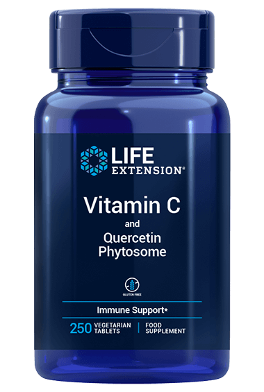 Vitamine C & Quercetine (250 veg tabs)