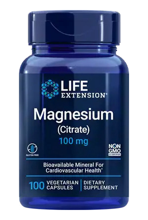 Magnesium Citraat (100 veg caps)