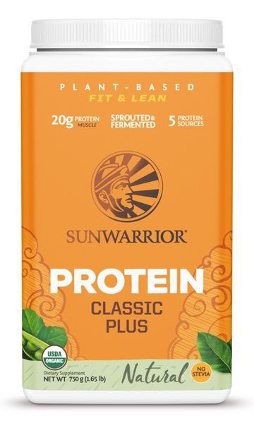 Sunwarrior Biologische Proteïne - Naturel (750 g)