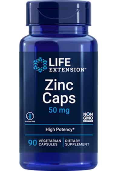 Zinc Caps High Potency (90 caps)