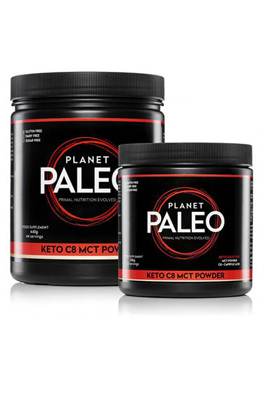 Planet Paleo - Keto C8 MCT Poeder (440 g)