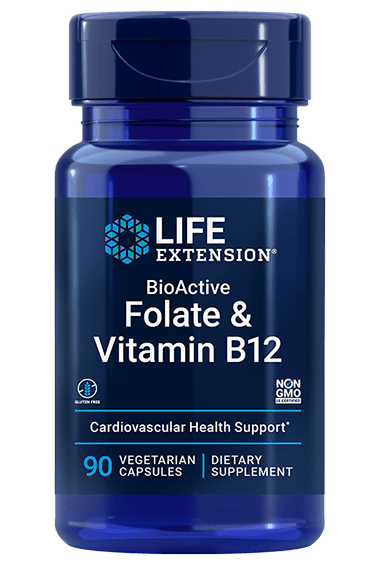 BioActieve Folaat & Vitamine B12 (90 veg caps)