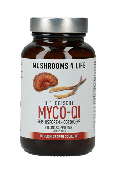 MyCo-Qi - Reishi & Cordyceps (60 caps)