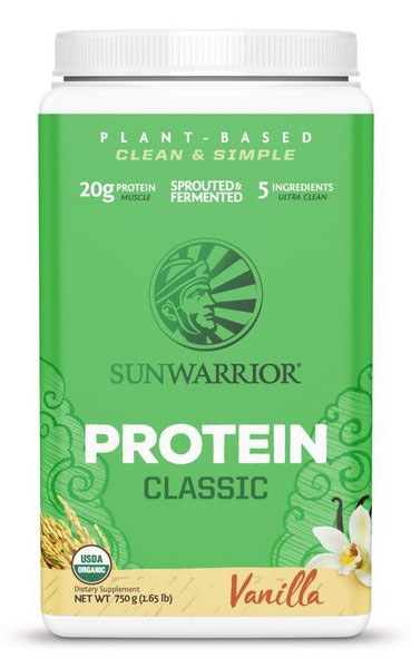Sunwarrior Classic Proteïne - Vanillesmaak (750 g)