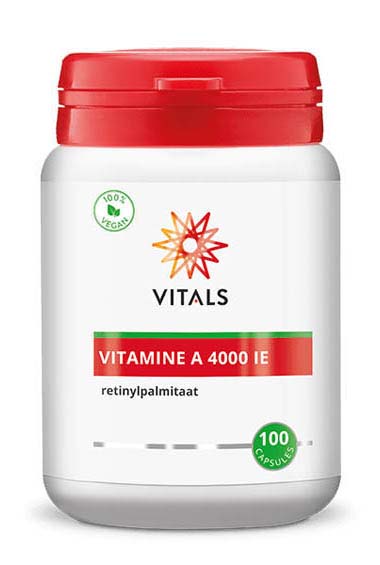 Vitals Vitamine A - 4000 IE (100 capsules)