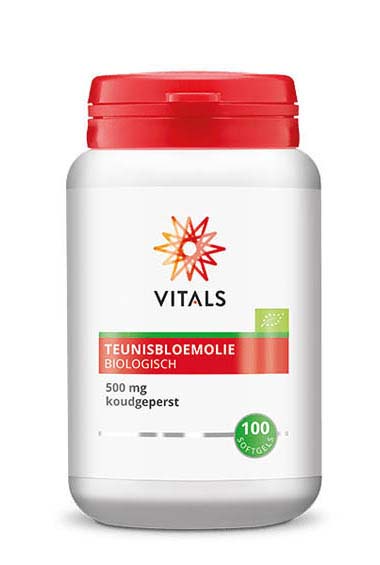 Vitals Biologische Teunisbloemolie (100 softgels)