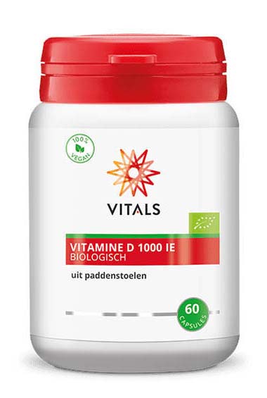 Vitals Biologische Vitamine D (60 capsules)
