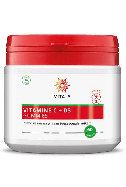 Vitals Vitamine C + D3 (60 gummies)