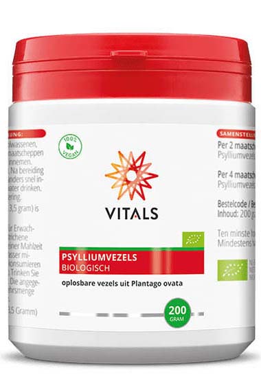 Vitals Biologische Psylliumvezels (200 gram)