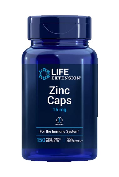 Zinc Caps High Potency - 15 mg (150 caps)