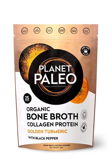 Bone Broth - Collagen Protein - Golden Turmeric (25 porties)