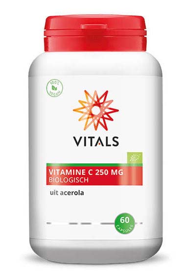 Vitals Biologische Vitamine C (60 capsules)