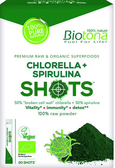 Chlorella + Spirulina Shots (20 x 2 g)