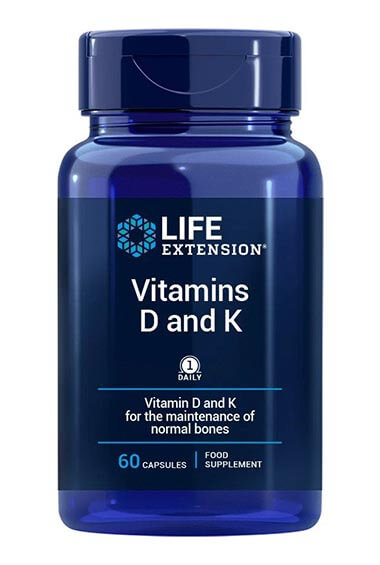 Vitamine D & K (60 caps)