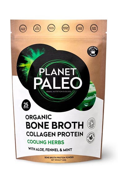 Bone Broth - Collagen Protein - Cooling Herbs (25 porties)