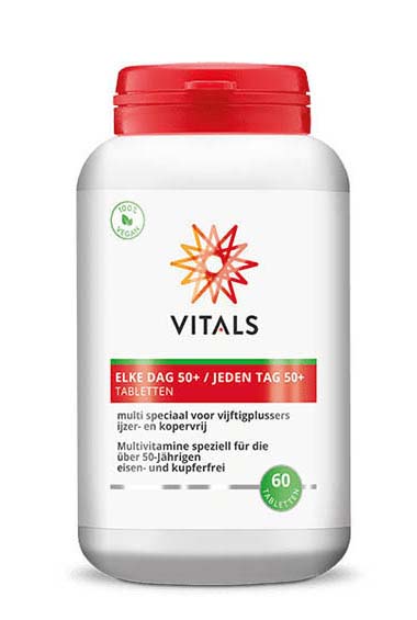 Vitals Elke Dag 50+ Tabletten (60 tabletten)