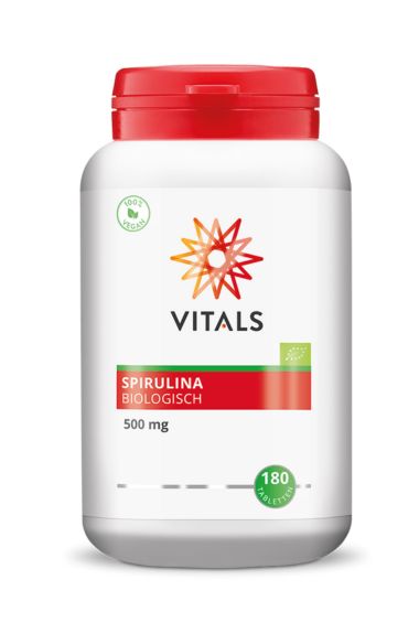Vitals Biologische Spirulina (180 tabletten)